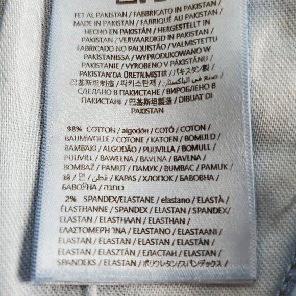 NWT GUESS SZ 38 x 30 Men's Vermont Slim Straight Distressed Stretch Jeans - Picture 16 of 16